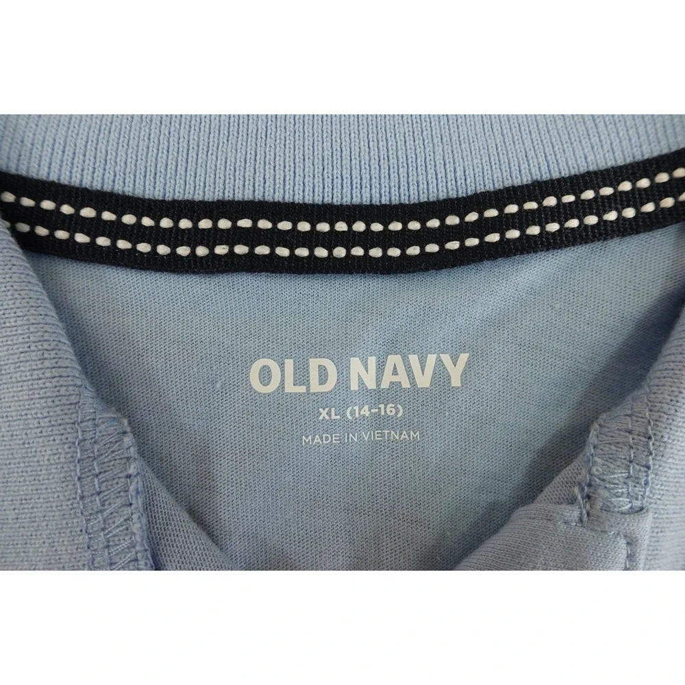 Old Navy Girls XL (14-16) Red Blue School Uniform Jersey Polo Shirt 2 Pieces NWT